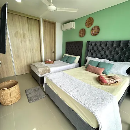 Apartamento Frente A La Playa Cartagena